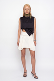 Charbon Skirt Smooth Off-White