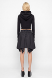 Charbon Skirt Smooth Black