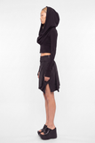 Charbon Skirt Smooth Black