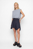 Charbon Skirt Smooth Navy