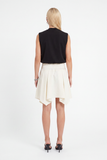 Charbon Skirt Smooth Off-White